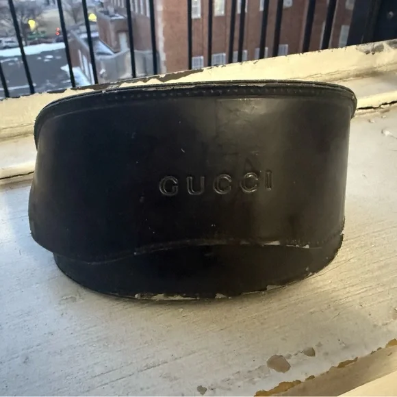 Gucci Horsebit Early 2000's Wrap Shield Sunglasses (Vintage) - Picture 11 of 12